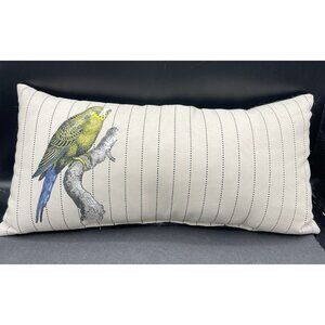 Target Threshold Indoor Outdoor  Lumbar Parakeet Bird Accent Pillow